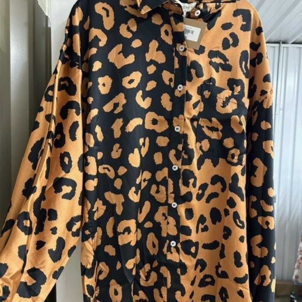 Women's Silk Button Up